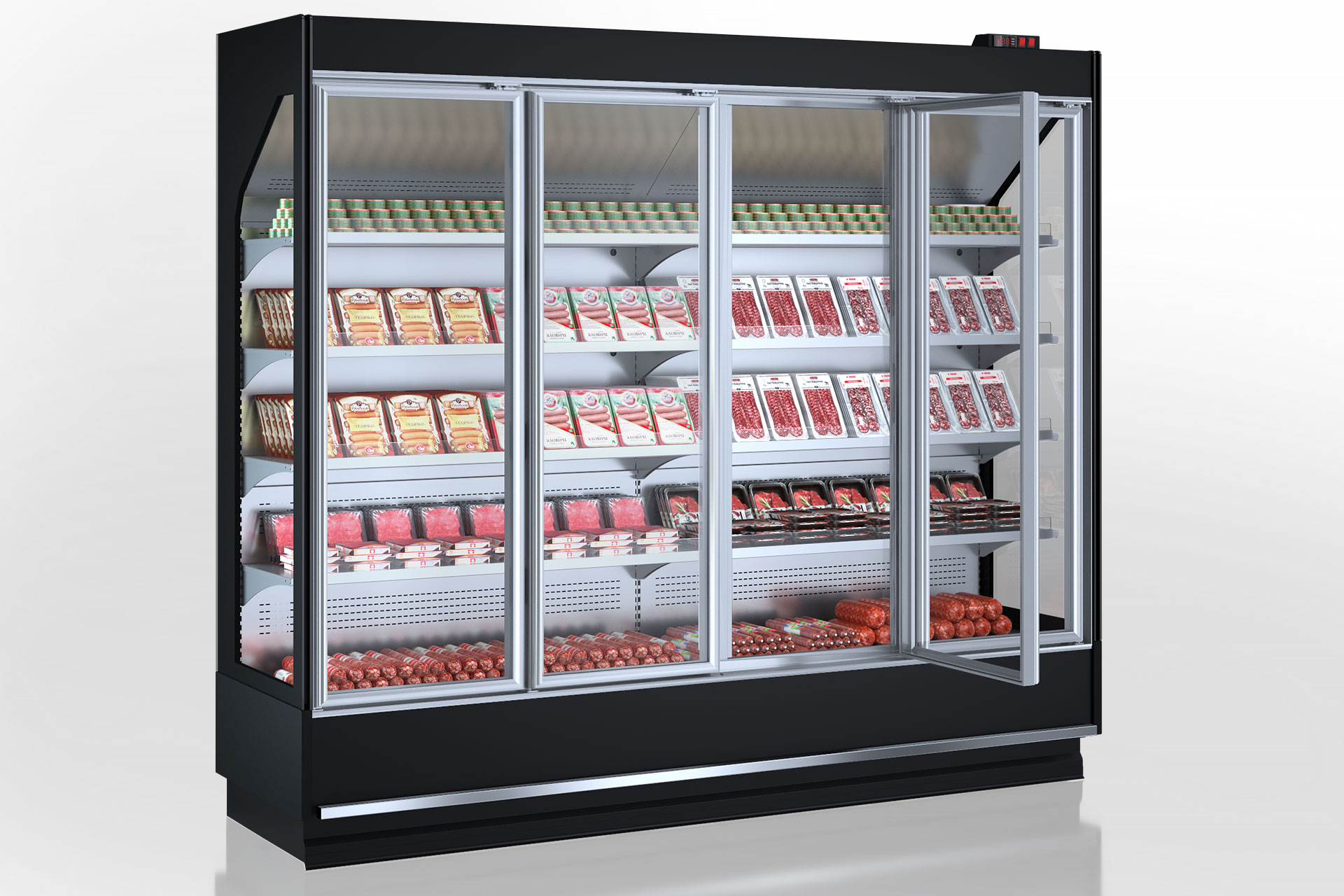 Multideck cabinets Indiana cube V AV 070 MT D 220-DLA