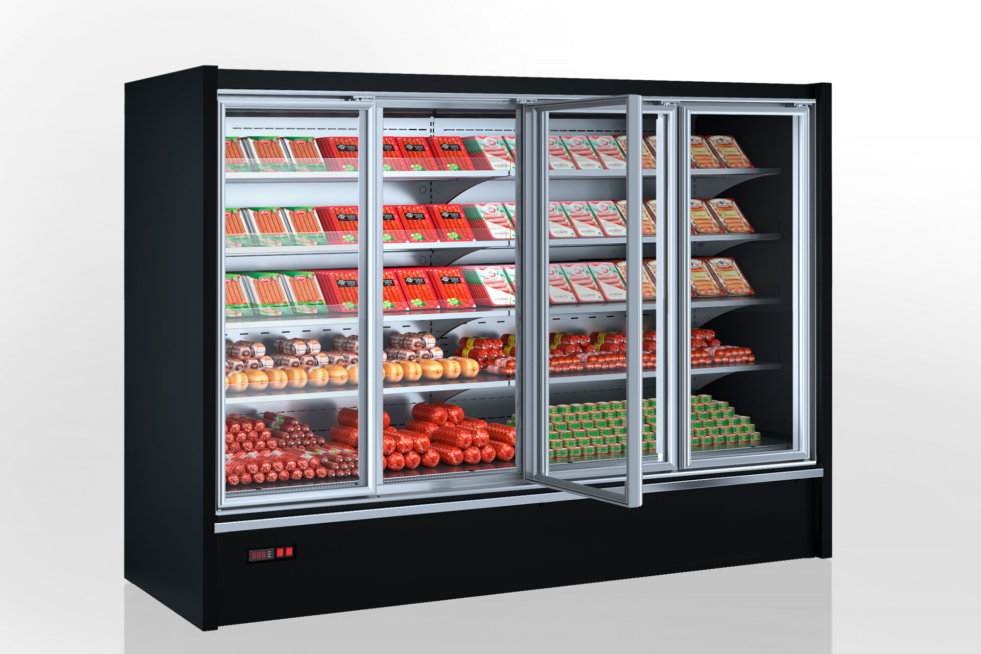 Semi-vertical cabinets Indiana eco medium ASV 070 MT D 170-DLM/DLA