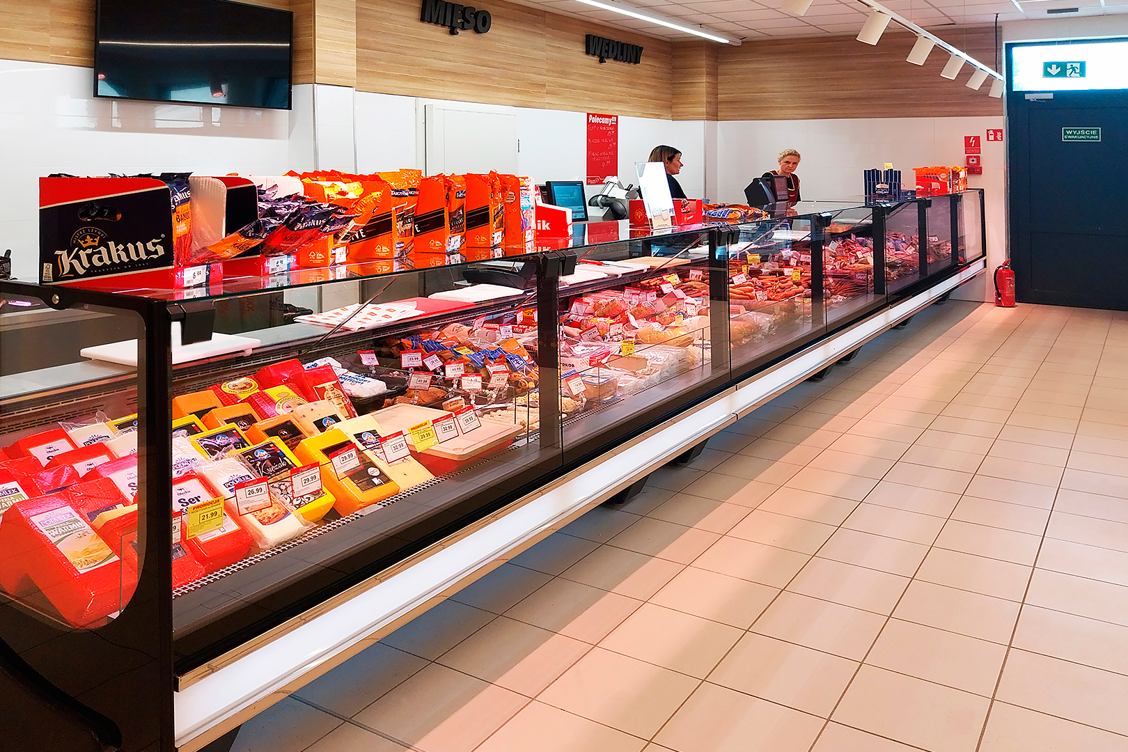 Refrigerated counters Missouri сold diamond MC 126 deli PS M, convenience store Gram Market, Poland Refrigerated counters Missouri сold diamond MC 126 deli PS M, convenience store Gram Market, Poland