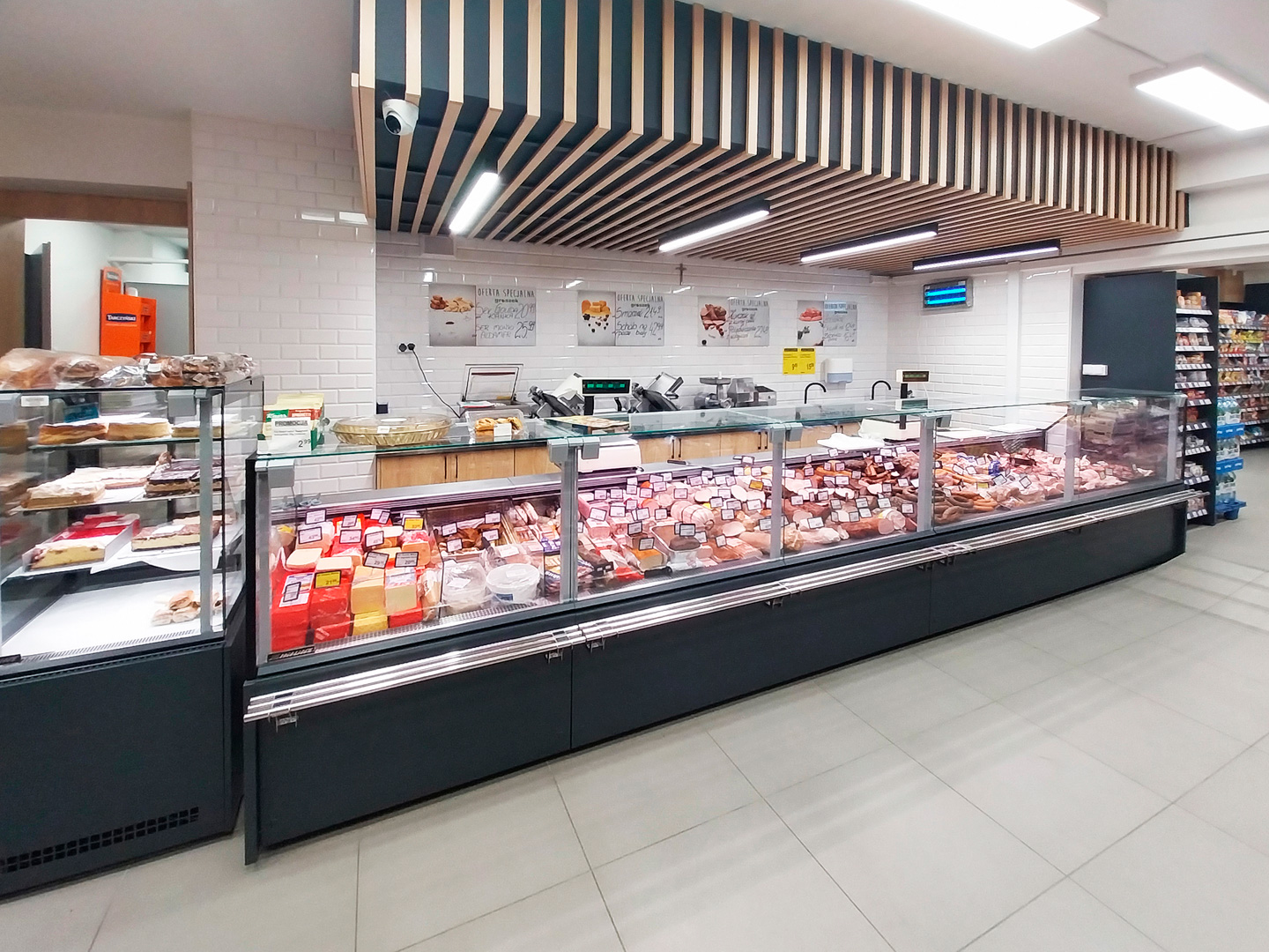 Refrigerated counters Мissouri MС 120 deli PS 130-DBM, Dakota AC 085 patisserie PS 150-DLA, convenience store Groszek, Poland Refrigerated counters Мissouri MС 120 deli PS 130-DBM, Dakota AC 085 patisserie PS 150-DLA, convenience store Groszek, Poland
