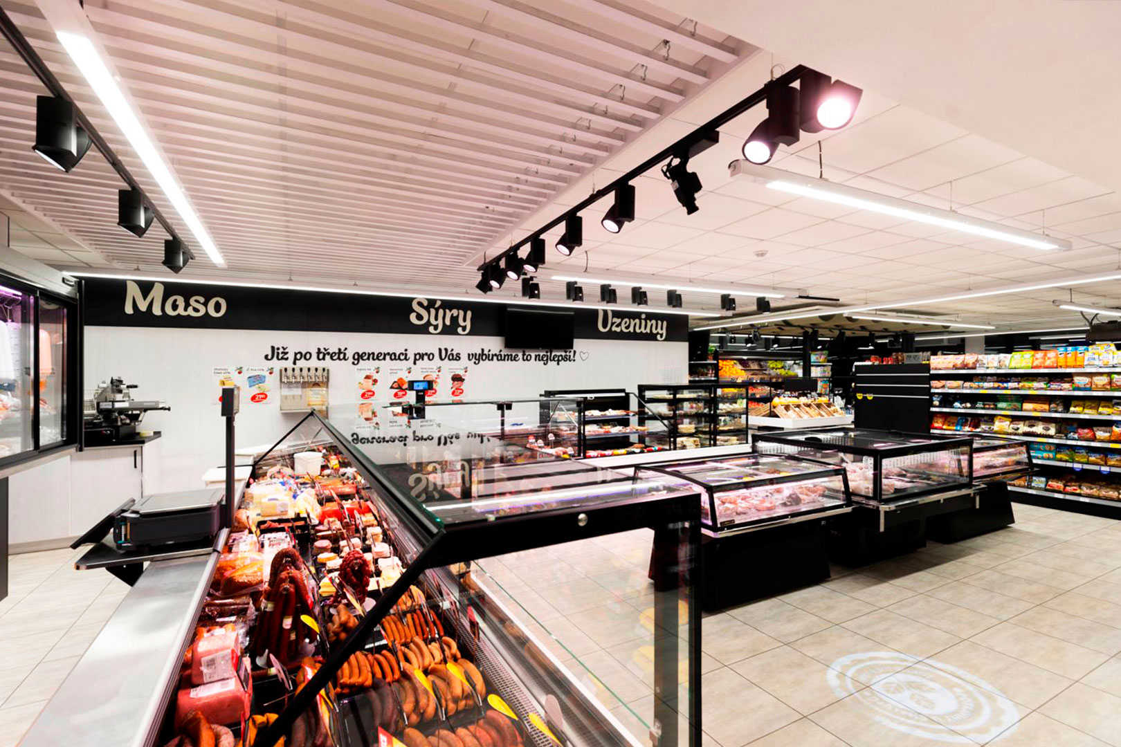 Refrigerated counters Missouri MС 120 deli PS 130-DBM, Missouri MC 120 cascade self 130-DLM, promotional counters Virginia AK 100 deli self 083, convenience store Flop, Czech Republic Refrigerated counters Missouri MС 120 deli PS 130-DBM, Missouri MC 120 cascade self 130-DLM, promotional counters Virginia AK 100 deli self 083, convenience store Flop, Czech Republic