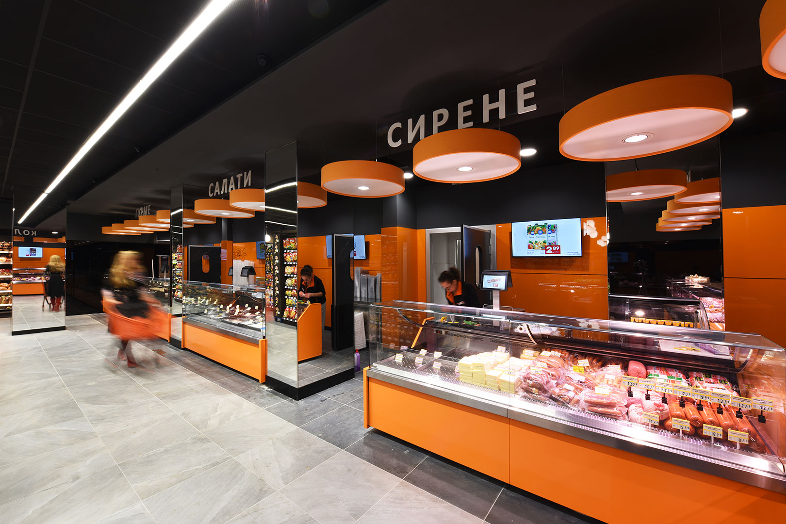 Refrigerated counters Missouri enigma MC 122 deli OS 115-DBM, CBS convenience store, Bulgaria Refrigerated counters Missouri enigma MC 122 deli OS 115-DBM, CBS convenience store, Bulgaria