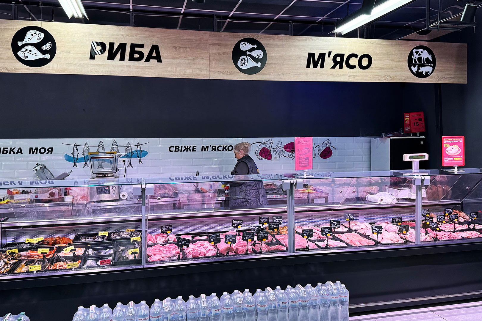 Refrigerated counters Missouri MC 120 deli PS 130-DBM, Eco Market supermarket Refrigerated counters Missouri MC 120 deli PS 130-DBM, Eco Market supermarket