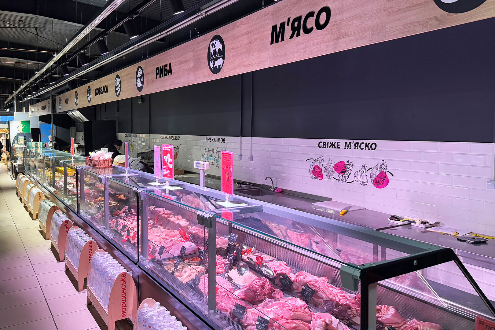 Refrigerated counters Missouri MC 120 deli PS 130-DBM, Eco Market supermarket Refrigerated counters Missouri MC 120 deli PS 130-DBM, Eco Market supermarket