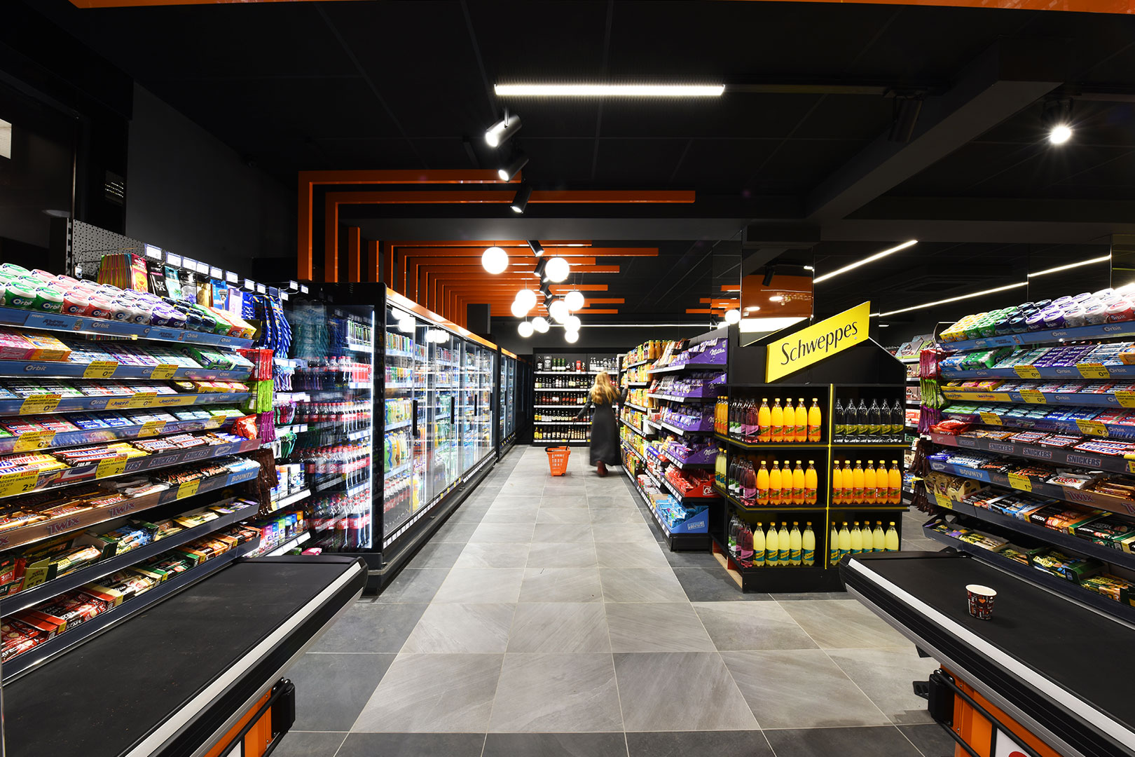 Refrigerated multideck cabinets Indiana MV 090 D 220-DLM, CBS convenience store, Bulgaria Refrigerated multideck cabinets Indiana MV 090 D 220-DLM, CBS convenience store, Bulgaria