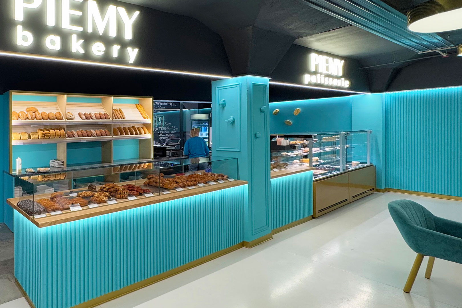 Confectionery counters Dakota AC 081 patisserie PS 150-DLA, сandy store PIEMY Confectionery counters Dakota AC 081 patisserie PS 150-DLA, сandy store PIEMY