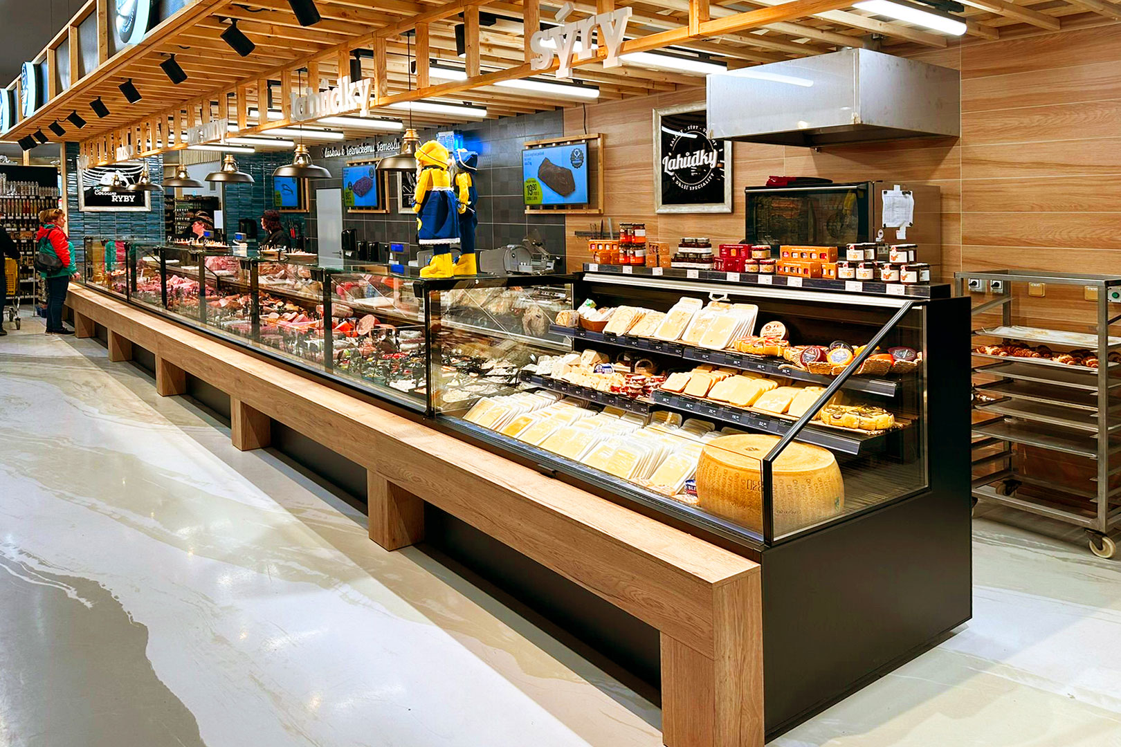 Refrigerated counters Missouri MC 120 deli self 086-DBM, Missouri MC 120 deli PS 130-DBM, semi-vertical cabinets Indiana eco MSV 070 MT O 130-DLA, convenience store JIP, Czech Republic Refrigerated counters Missouri MC 120 deli self 086-DBM, Missouri MC 120 deli PS 130-DBM, semi-vertical cabinets Indiana eco MSV 070 MT O 130-DLA, convenience store JIP, Czech Republic