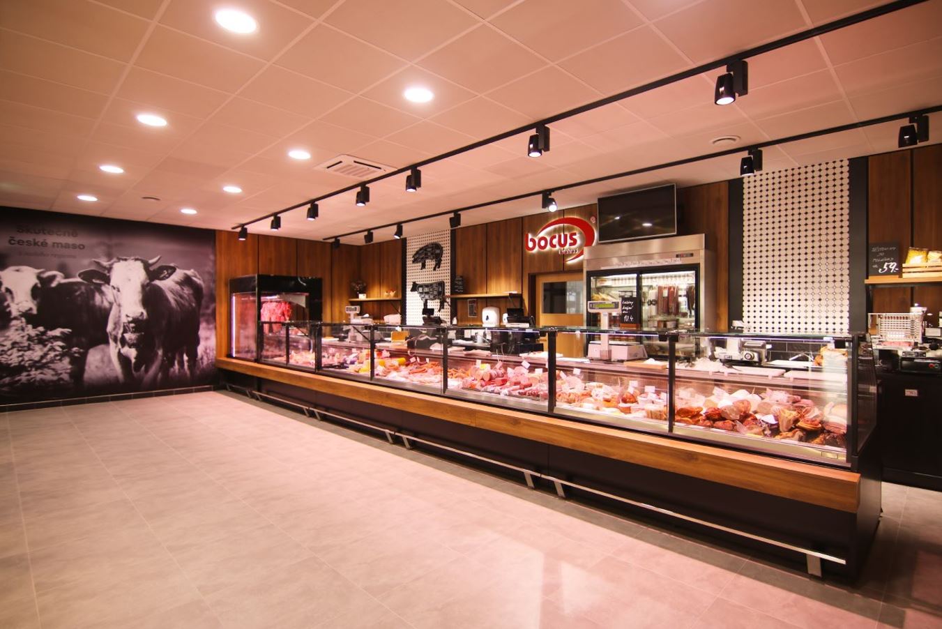Refrigerated counters Missouri AC 120 deli PS 120-DBA, Missouri AC 120 crystal S 203-D/DLA, Masoeko store, Czech Republic