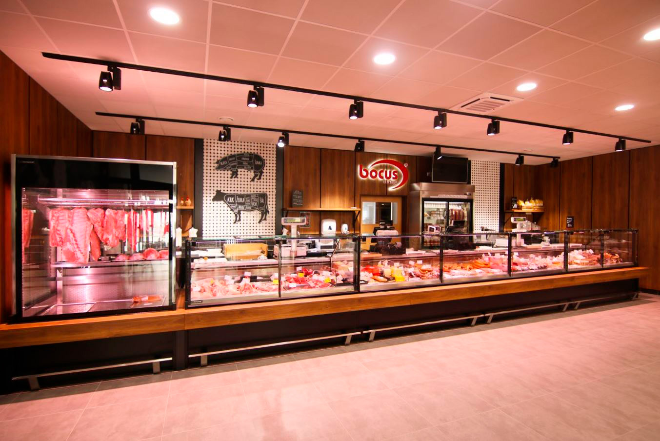 Refrigerated counters Missouri AC 120 deli PS 120-DBA, Missouri AC 120 crystal S 203-D/DLA, Masoeko store, Czech Republic