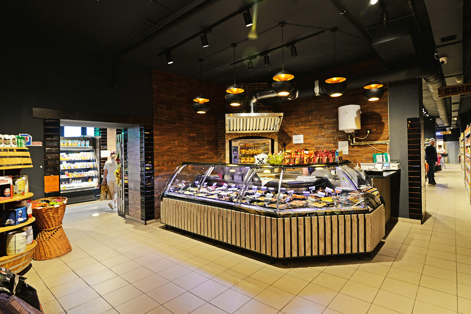 Refrigerated counters Missouri MC 120 deli PS 130-DBM, Food House supermarket, Ukraine Refrigerated counters Missouri MC 120 deli PS 130-DBM, Food House supermarket, Ukraine