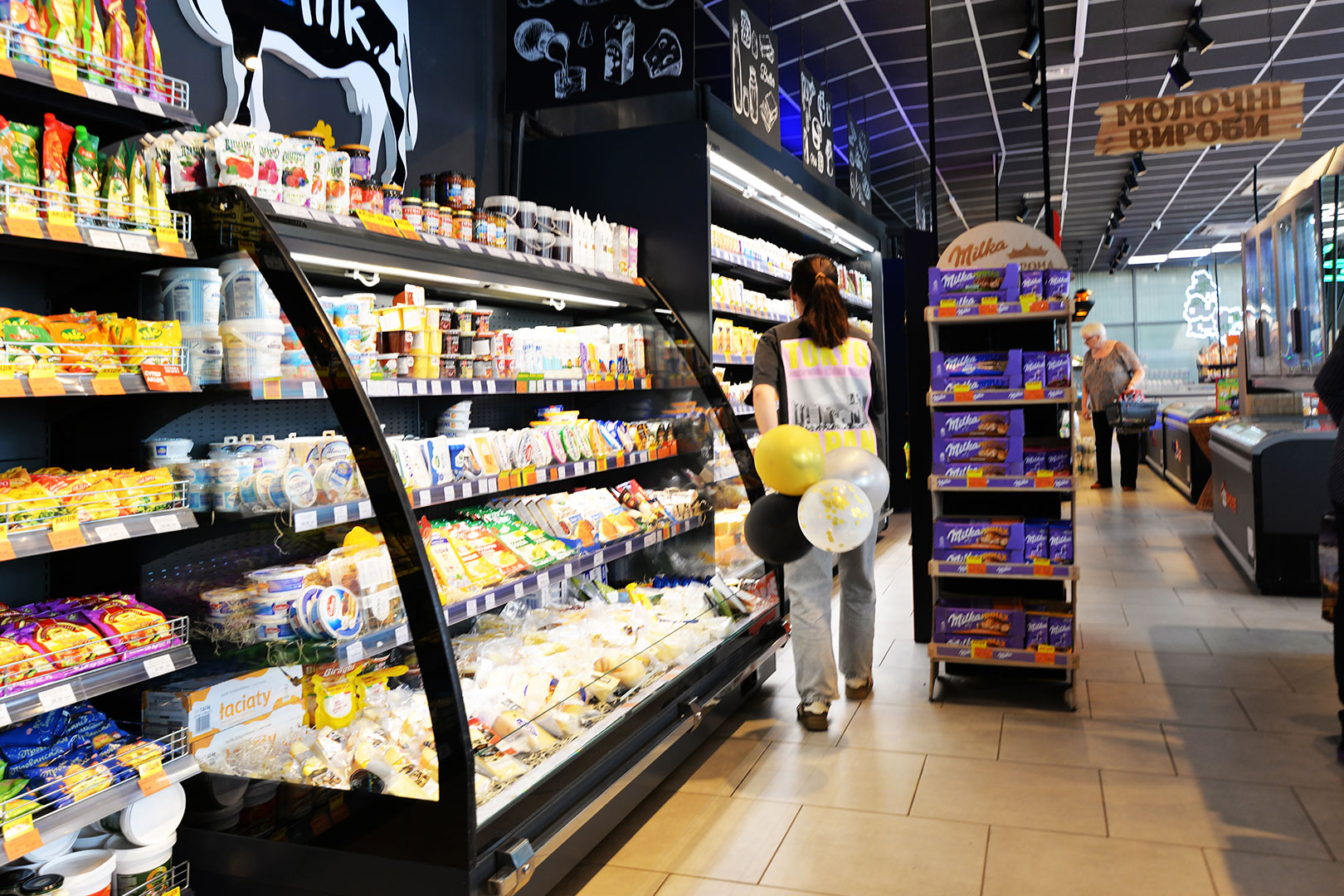 Semi-vertical cabinet Louisiana eco MSV 095 MT O 160-DLM, Food House supermarket, Ukraine Semi-vertical cabinet Louisiana eco MSV 095 MT O 160-DLM, Food House supermarket, Ukraine