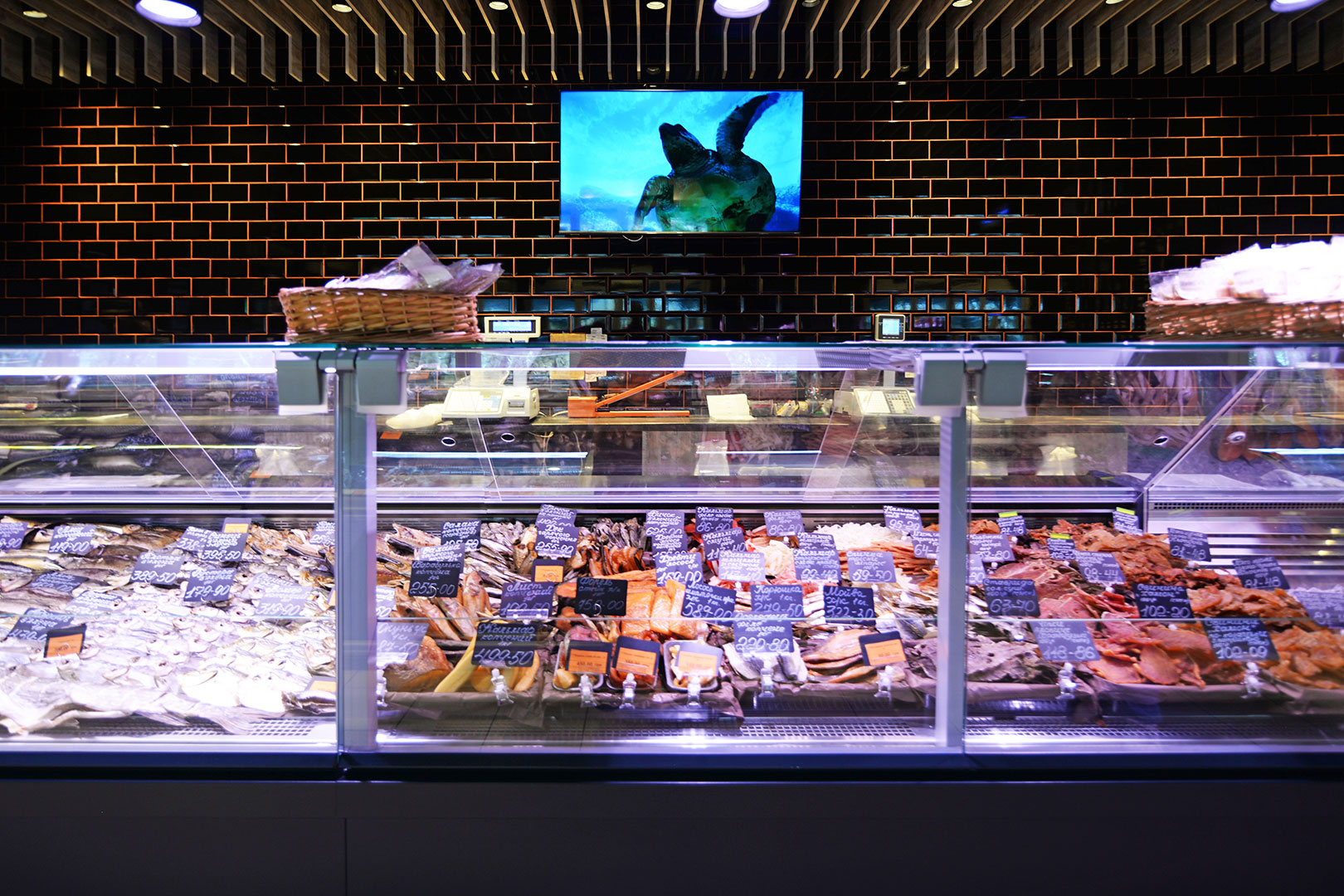 Refrigerated counters Missouri MC 120 deli PS 130-DBM, Food House supermarket, Ukraine Refrigerated counters Missouri MC 120 deli PS 130-DBM, Food House supermarket, Ukraine