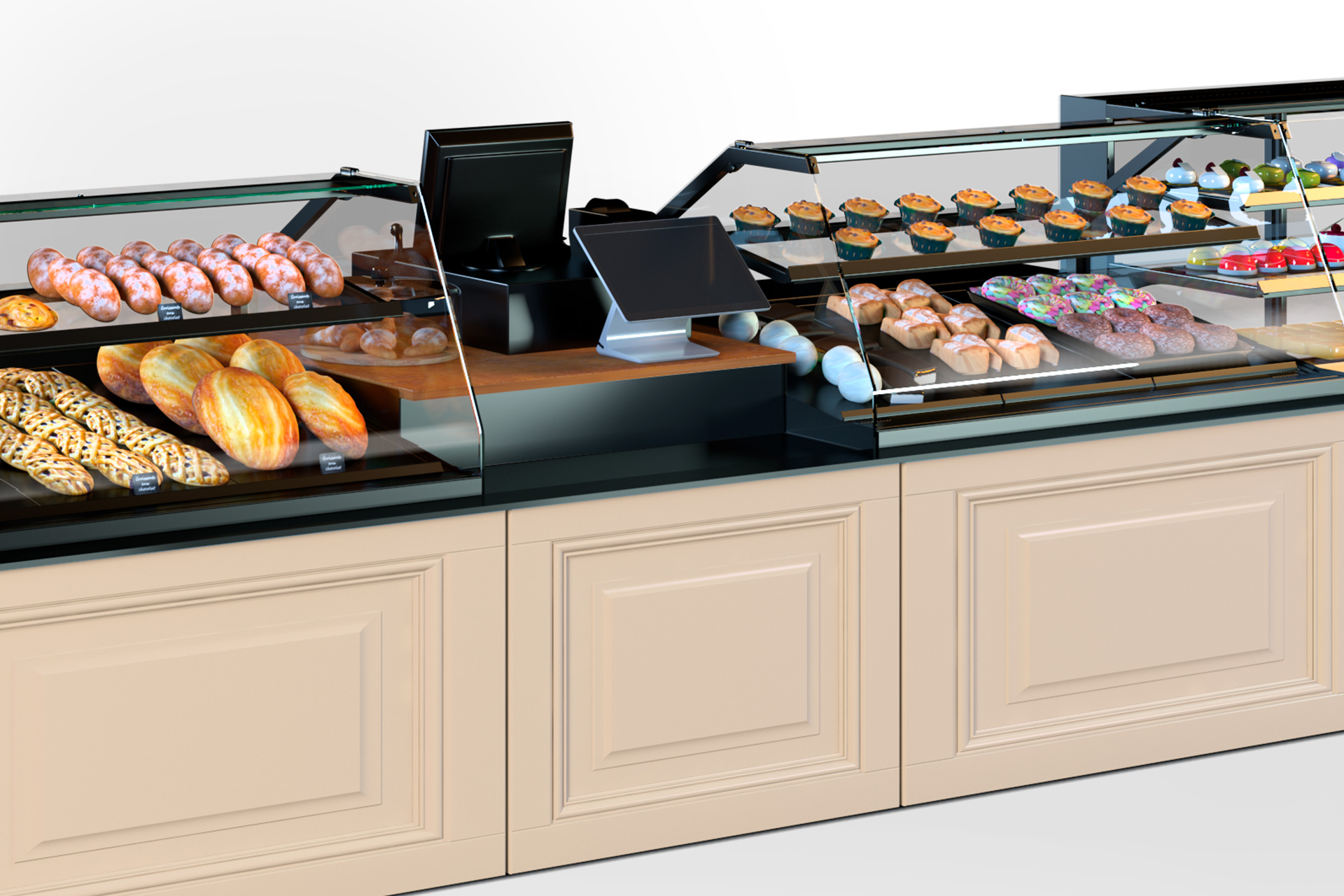 Neutral module Missouri NC 084 cash desk self 082