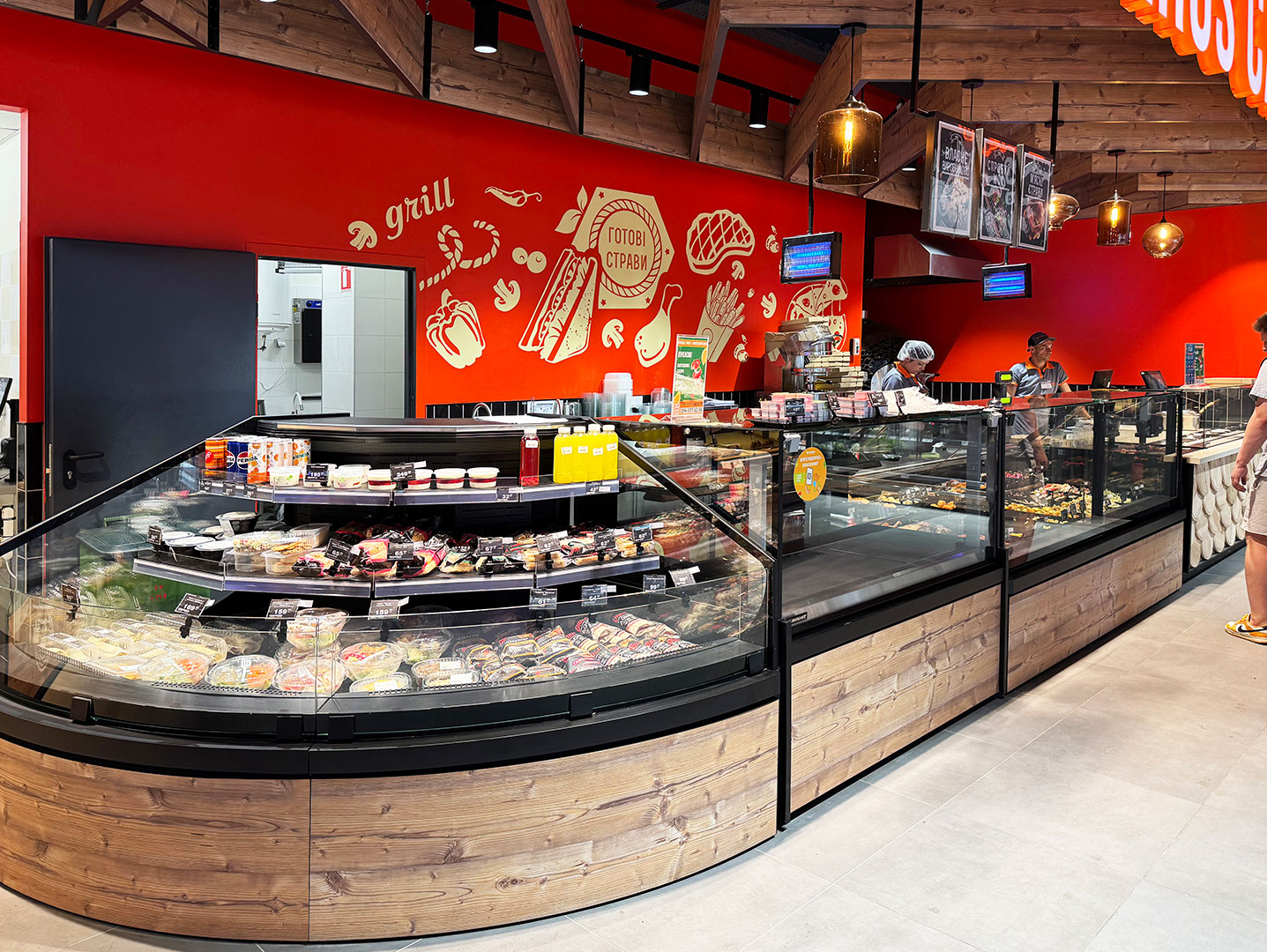 Refrigerated counters Missouri cold diamond MC 126 cascade self 130-DLM-ER90, Missouri cold diamond MC 126 deli PS 130-DBM, Missouri NC 100 heat vs PS 130-150, Missouri MC 120 sushi/pizza L 130-DBM, Varus supermarket, Ukraine Refrigerated counters Missouri cold diamond MC 126 cascade self 130-DLM-ER90, Missouri cold diamond MC 126 deli PS 130-DBM, Missouri NC 100 heat vs PS 130-150, Missouri MC 120 sushi/pizza L 130-DBM, Varus supermarket, Ukraine