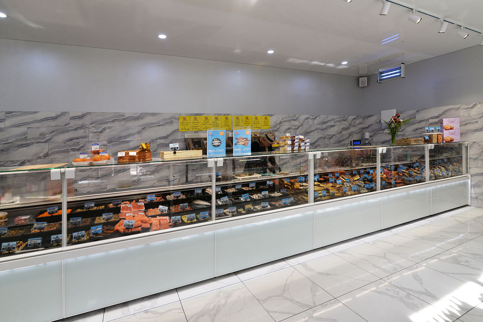 Refrigerated counters Missouri MC 120 deli PS 130-DBM, Dary Morya market, Ukraine Refrigerated counters Missouri MC 120 deli PS 130-DBM, Dary Morya market, Ukraine