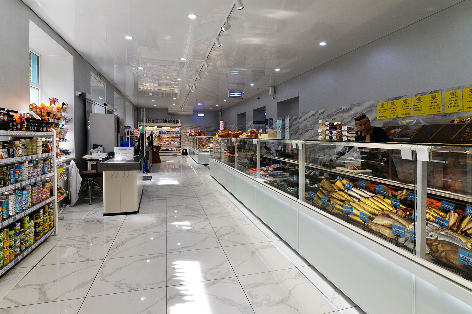 Refrigerated counters Missouri MC 120 deli PS 130-DBM, Dary Morya market, Ukraine Refrigerated counters Missouri MC 120 deli PS 130-DBM, Dary Morya market, Ukraine