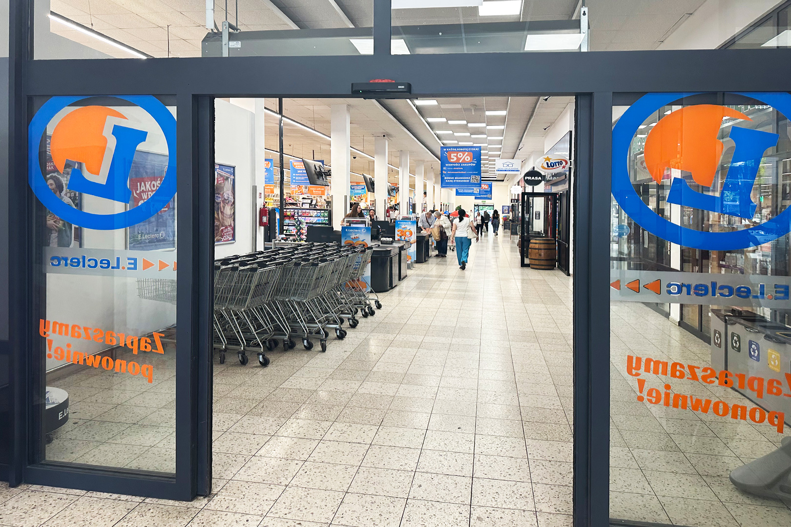 E.Leclerc supermarket, Poland E.Leclerc supermarket, Poland