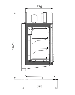 Frozen foods units Kansas VАV 067 HLT D 236-D620/740A-210/250
