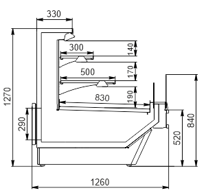 Thermal сounter Missouri cold diamond NC 126 cascade heat self 130