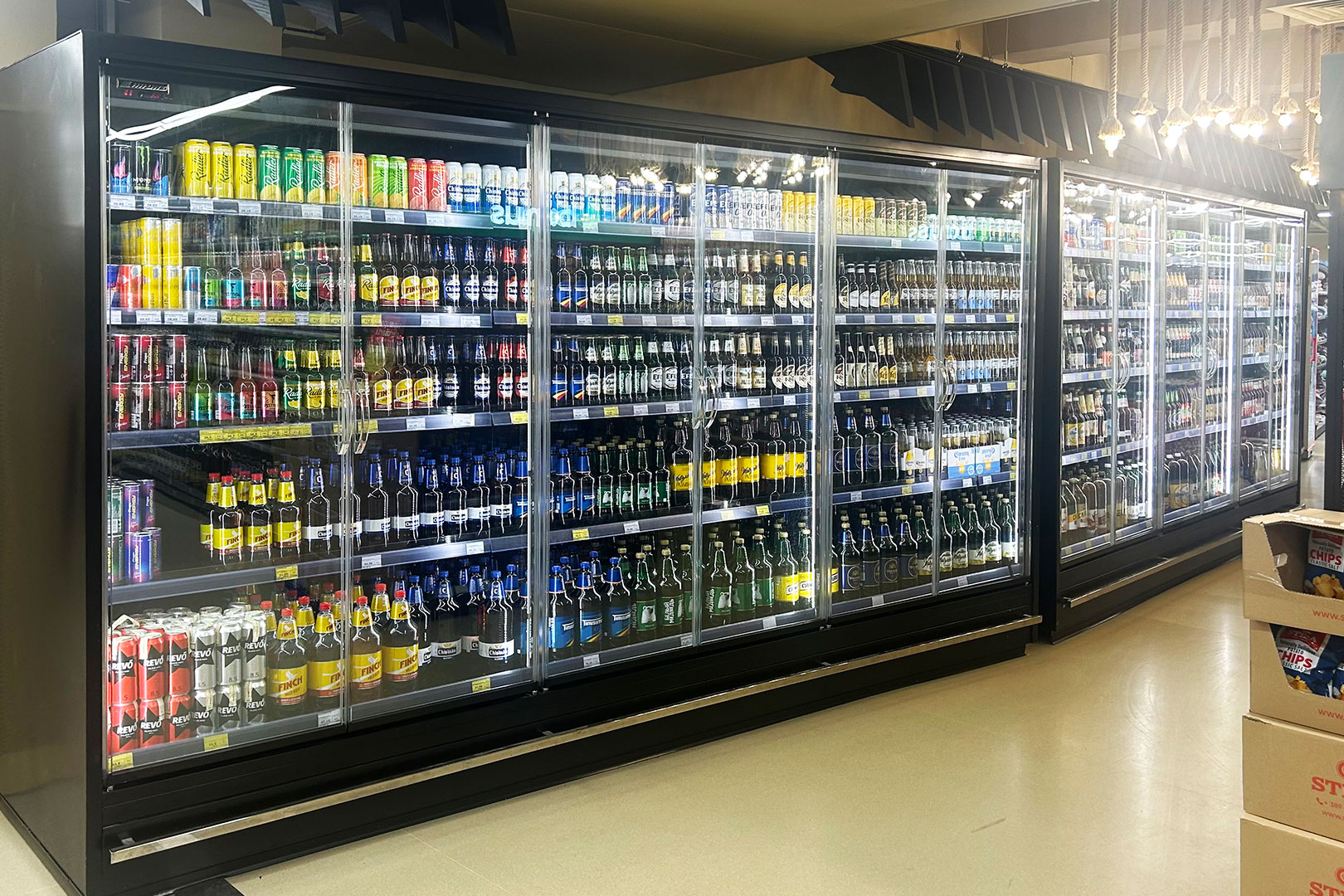 Multideck cabinets Indiana 3 MV 090 MT D 220-DLM, Bonus convenience store, Moldova Multideck cabinets Indiana 3 MV 090 MT D 220-DLM, Bonus convenience store, Moldova