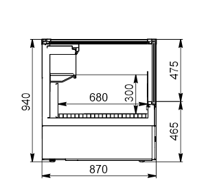 Frozen foods units Alaska AH 087 LT С 094-SLA