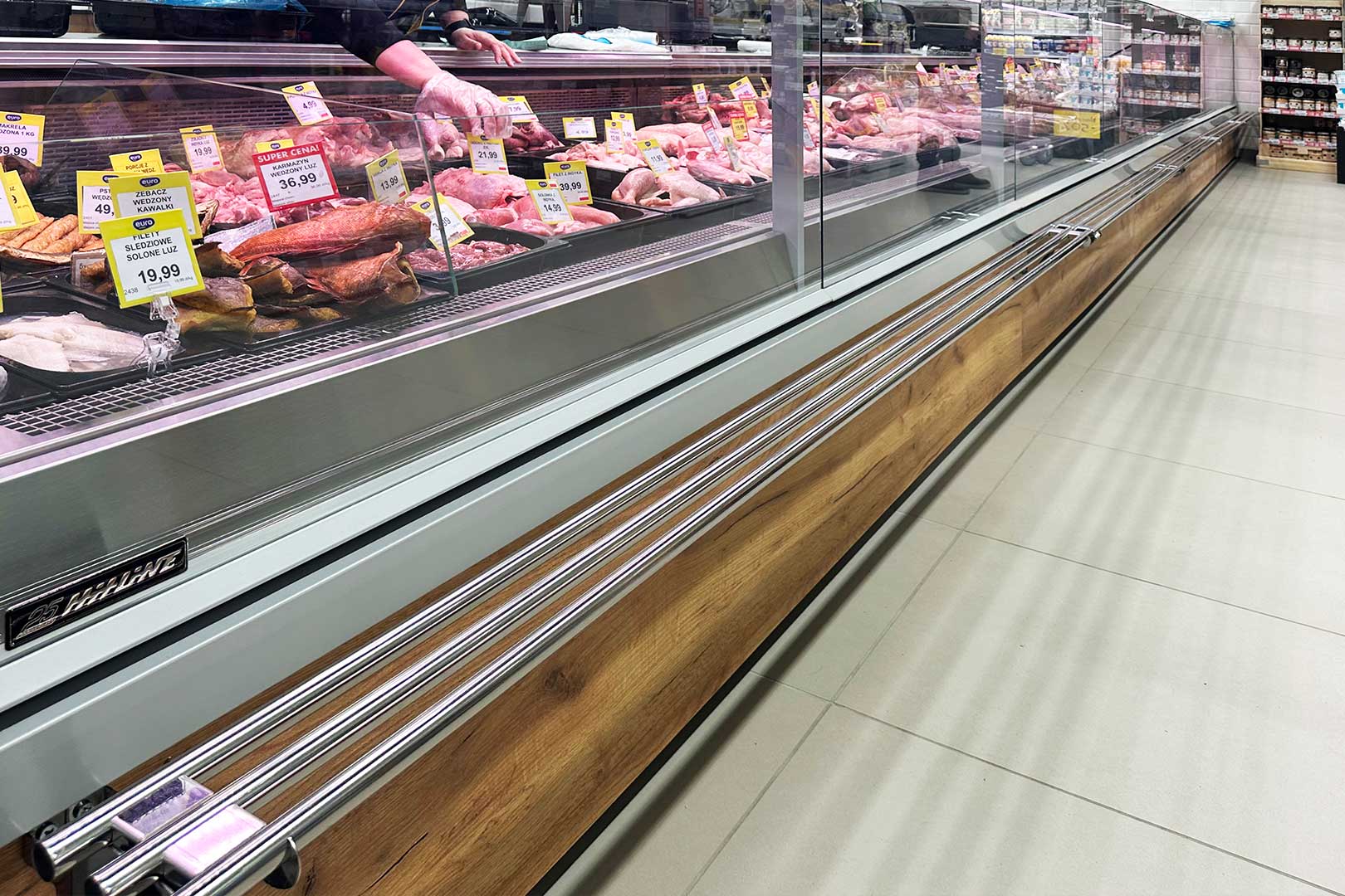 Refrigerated counters Missouri MC 120 deli PS 130-DBM, Euro Sklep supermarket, Poland Refrigerated counters Missouri MC 120 deli PS 130-DBM, Euro Sklep supermarket, Poland