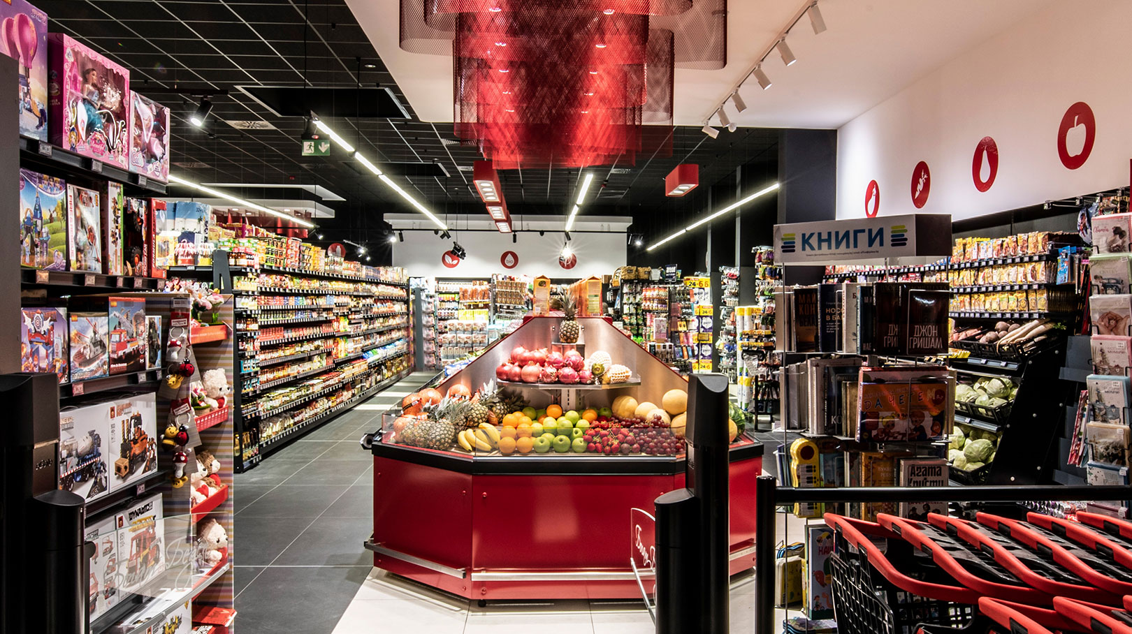 Specialized cabinets for fruit and vegetable sales Missouri VF MC 110 VF self 140-DBM, Bogat-Beden supermarket, Bulgaria Specialized cabinets for fruit and vegetable sales Missouri VF MC 110 VF self 140-DBM, Bogat-Beden supermarket, Bulgaria