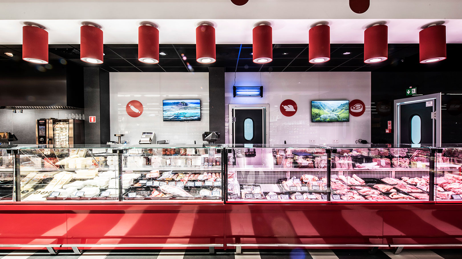 Refrigerated counters Missouri MC 120 deli PS 130-DBM, Bogat-Beden supermarket, Bulgaria Refrigerated counters Missouri MC 120 deli PS 130-DBM, Bogat-Beden supermarket, Bulgaria